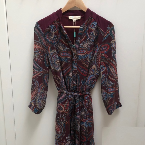 NWT - Tatiana and Natuchi paisley dress. Size M. - Picture 2 of 10